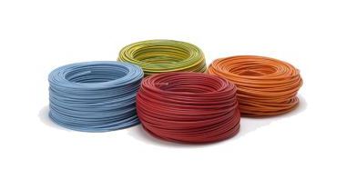 Fil H07VR 10 mm2 Vert / Jaune Rigide cable - ALLIA
