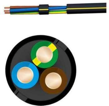Câble électrique U-1000 R2V 3G2 50 mm (100 mètres) Câble électrique U-1000 R2V
