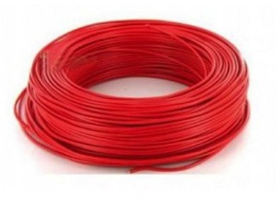 FILS - Fil H07VU 2.5mm² Rouge en 100m
