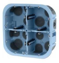 Boite Encastrement EUROHM 2x2 postes Prof.50 BBC