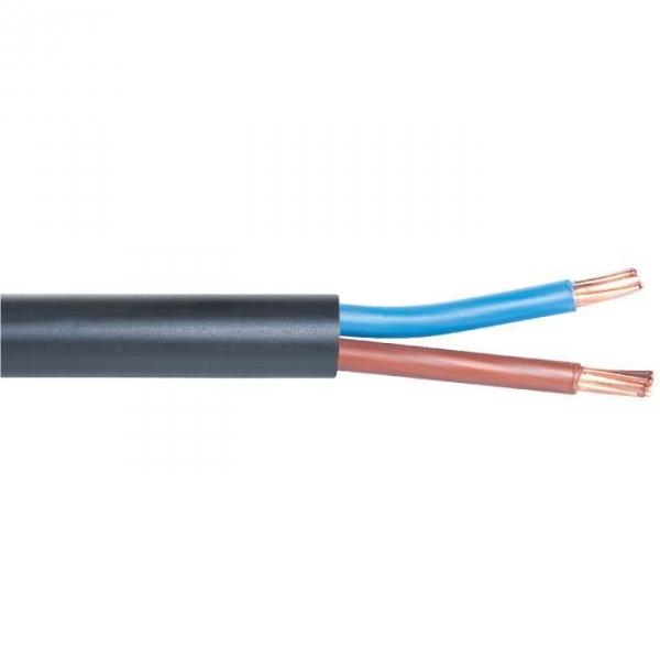 Câble rigide industriel U1000 R2V noir - 3G2,5 mm²