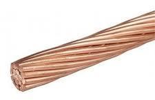 Câble électrique Cuivre nu 25 mm à la coupe en stock Câble électrique Cuivre nu