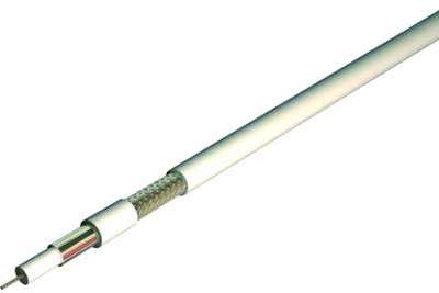 Câble coaxial dantenne télé 17VATC blanc (500 mèt
