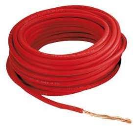 Câble 50 mm - Rouge - 25M Câble 50 mm - Rouge - 25M