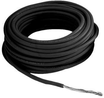 Câble 6 mm - Noir - 25M Câble 6 mm - Noir - 25M
