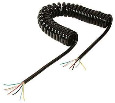 Rallonge Spirale Nue 7 conducteurs - 5M Rallonge Spirale Nue 7 conducteurs