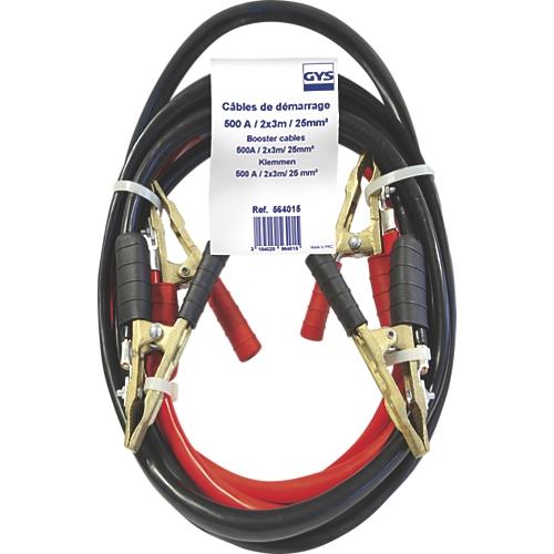 Câbles de démarrage professionnel 500 A Gys