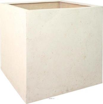 Bac en Polystone Roma Ext. Cube L 18x 18 x H 18 cm