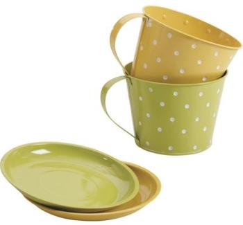 Tasse+coupelle aimanté Ø 17,5 cm