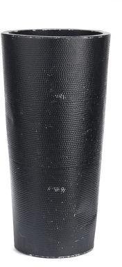 Andy Cache-pot allongé noir en métal H75xD39cm