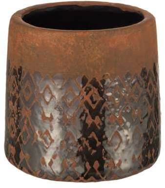 Cache Pot Céramique Mosaïque 16 cm Cache Pot Céramique Mosaïque