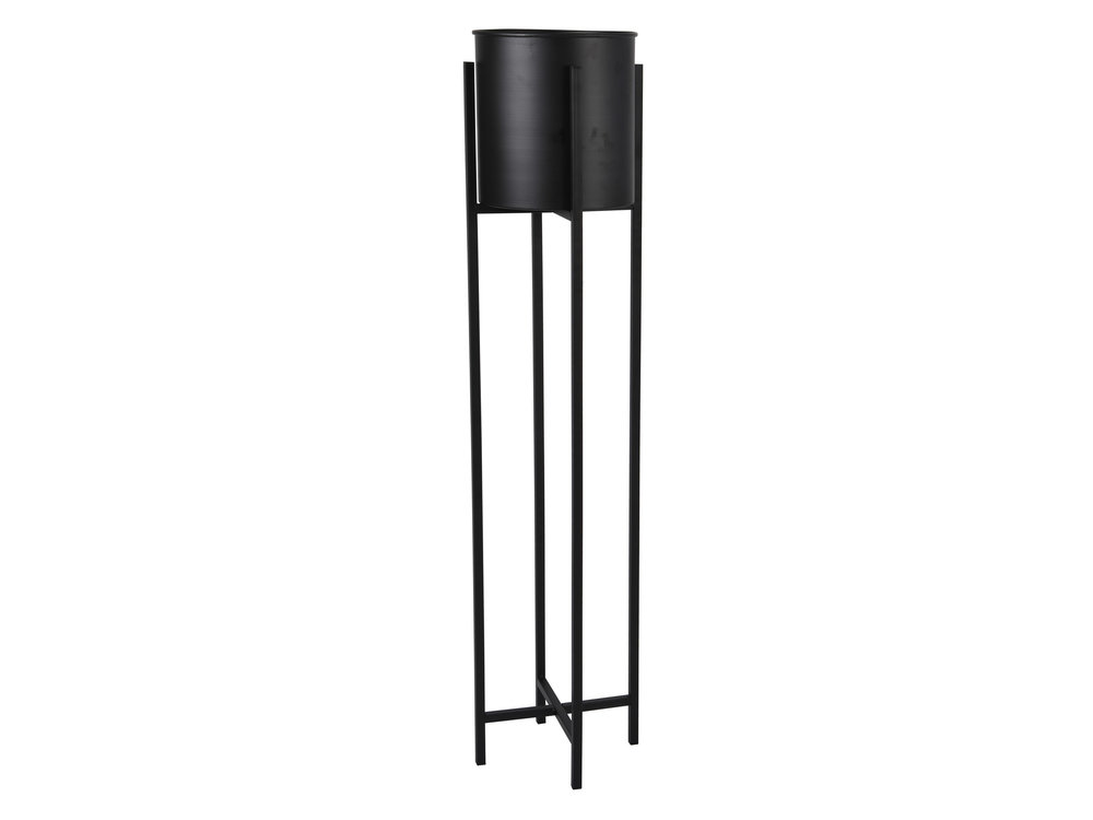 Cache pot sur sellette en métal D.18.5xH.74cm LOUK