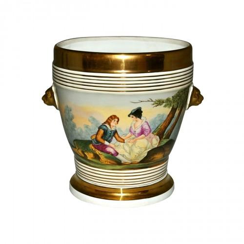 Cache-pot style Louis Philippe