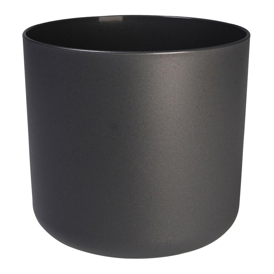 Cache Pot Rond Soft b for 29 5 cm Anthracite Cache Pot Rond Soft b for