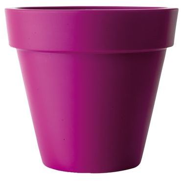 Pure jardin Cache-pot Elho rose en plastique H71xD