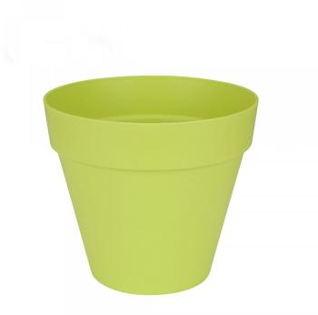 Cache-pot Elho vert en plastique H35xD40cm