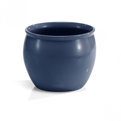 Cache pot rond bleu Immanence