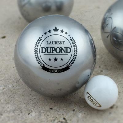 Boules de Pétanque OBUT à votre Nom