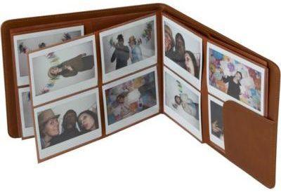 Album photo Fuji Instax Wide Marron