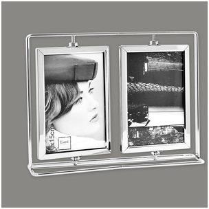Cadre photo pele mele pour 2 10x15 recto verso