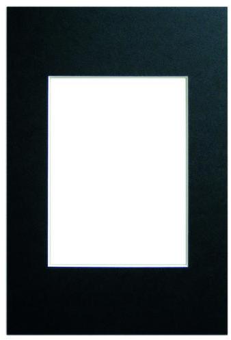 Passe-partout noir 50x70 photo 40x50 biseauté Passe-partout noir 50x70 photo
