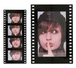 Lot de 4 cadres plexi thème film