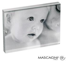 Cadre photo en plexi transparent pour 1 photo 15x2