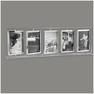 Cadre photo pele mele pour 5 photos 10x15 recto ve
