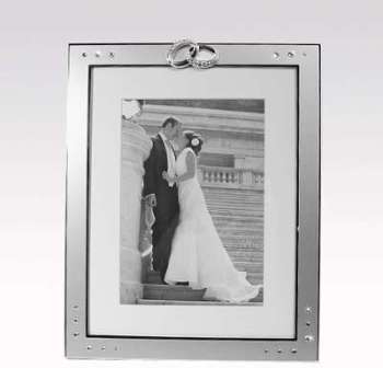 Cadre photo mariage strass