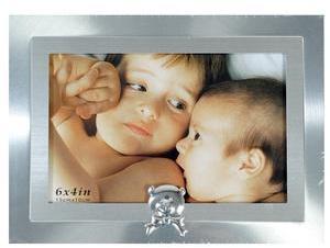 Cadre photo enfant avec décor ours