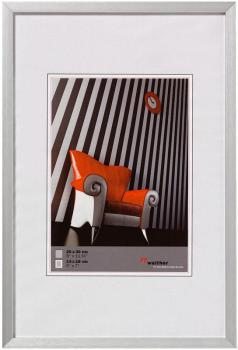 Cadre photo aluminium brossé 40x50 Chair Cadre photo aluminium brossé