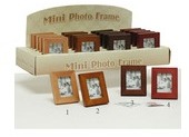 Cadre photo en bois pour 1 photo didentitée 3.5x4