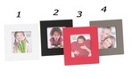 Cadre photo en couleur pour 1 photo d identité