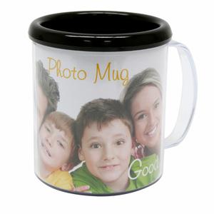 Tasse photo noir pour 1 photo 25.7x10.5cm