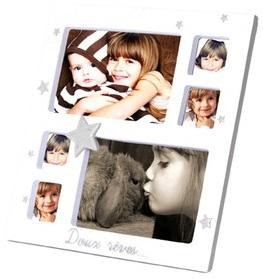Cadre photos enfant multivues pour 6 photos