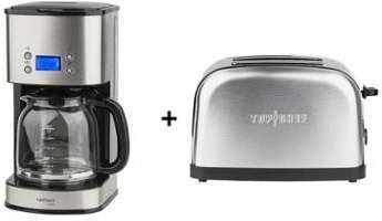 TOPC558 TOPC534 CAFETIERE PROGRAMMABLE 1 8L ET GRILLE TOPC558 TOPC534 CAFETIERE