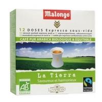 12 doses Spresso La Tierra - Bio - DLUO DEPASSEE