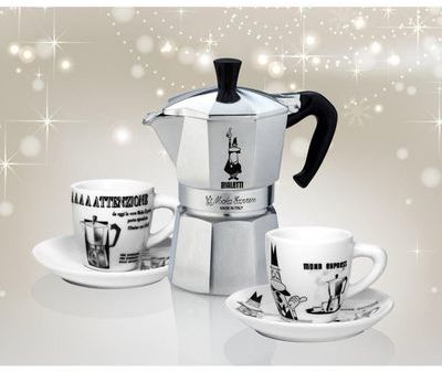 Cafetière Moka Express + 2 tasses - BIALETTI