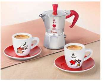 BIALETTI - coffret cafetière italienne 2 tasses -