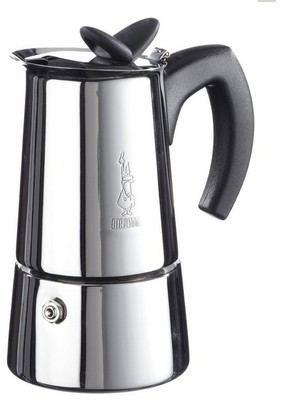 BIALETTI - cafetière italienne 10 tasses inox - mu
