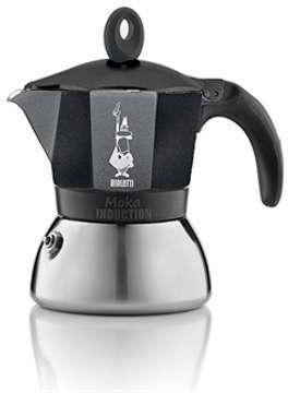 Cafetière italienne Moka Induction noir 6 tasses Bialetti Cafetière italienne Moka Induction