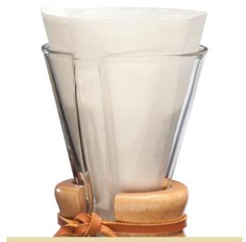 Filtres papier blanc cafetière Chemex 3 tasses Filtres papier blanc cafetière