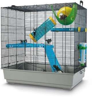 Cage rongeurs et furets Freddy 2 Max grise Savic Cage rongeurs et furets Freddy