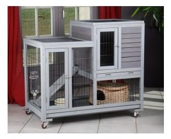 CAGE CLAPIER LAPIN DINTERIEUR RESTLAND