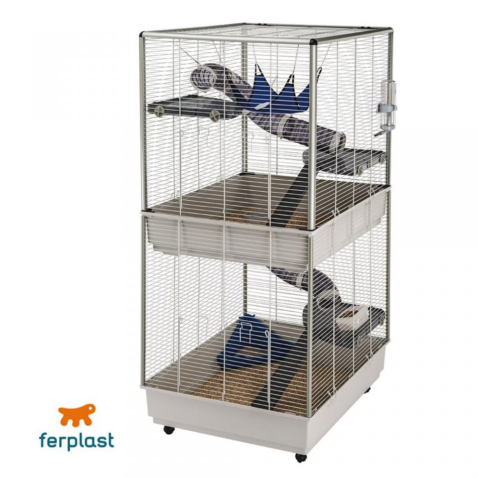 Cage Furet Tower Ferplast pour rat et furet - L 80