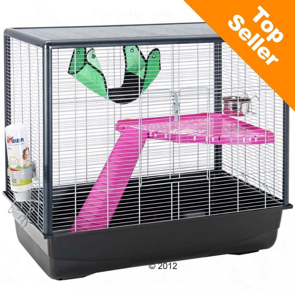 Cage Savic Zeno 2 pour rongeur - L 80 x l 50 x H 7