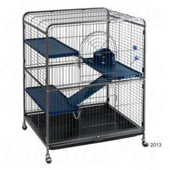 Cage Perfect à 3 niveaux - L 79 x l 52 x H 99