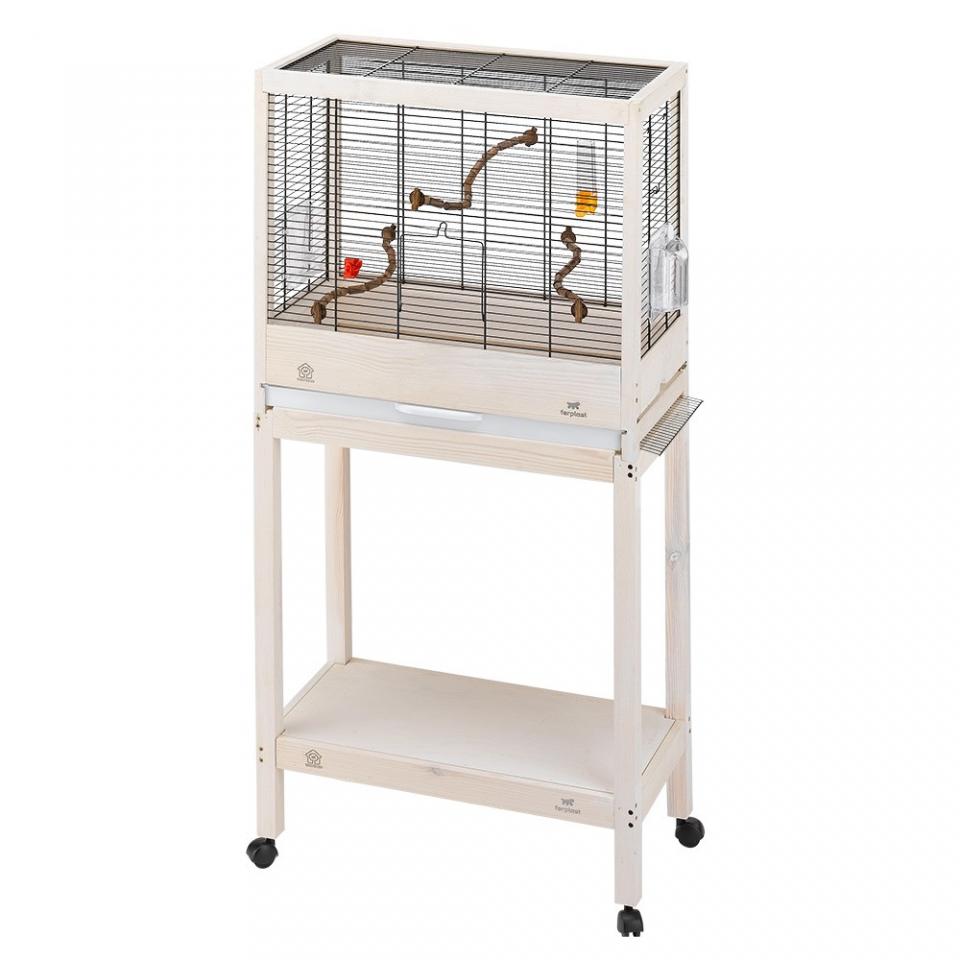 Pied en bois pour cage Giulietta 6