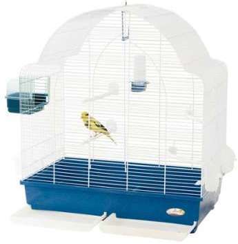 Cage à oiseaux spyros 62 cm bleu Cage à oiseaux spyros 62 cm