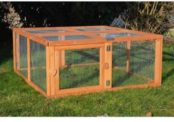 Enclos pliable Run out pour lapin et cochon dinde